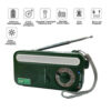 Emergency Radio Hand Crank Solar; Portable Weather Radio With AM/FM/WB/NOAA; Bright Flashlight; SOS Alarm; Reading Lamp; 2000mAh Cell Phone Charger For Outdoor Survival Camping Home - Image 3
