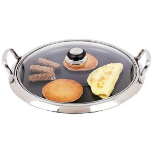 12-Element Stainless Steel Round Griddle