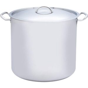65qt 12-Element T304 Stainless Steel Stockpot