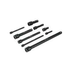 9 Pc. Assorted Impact Extension Bar S